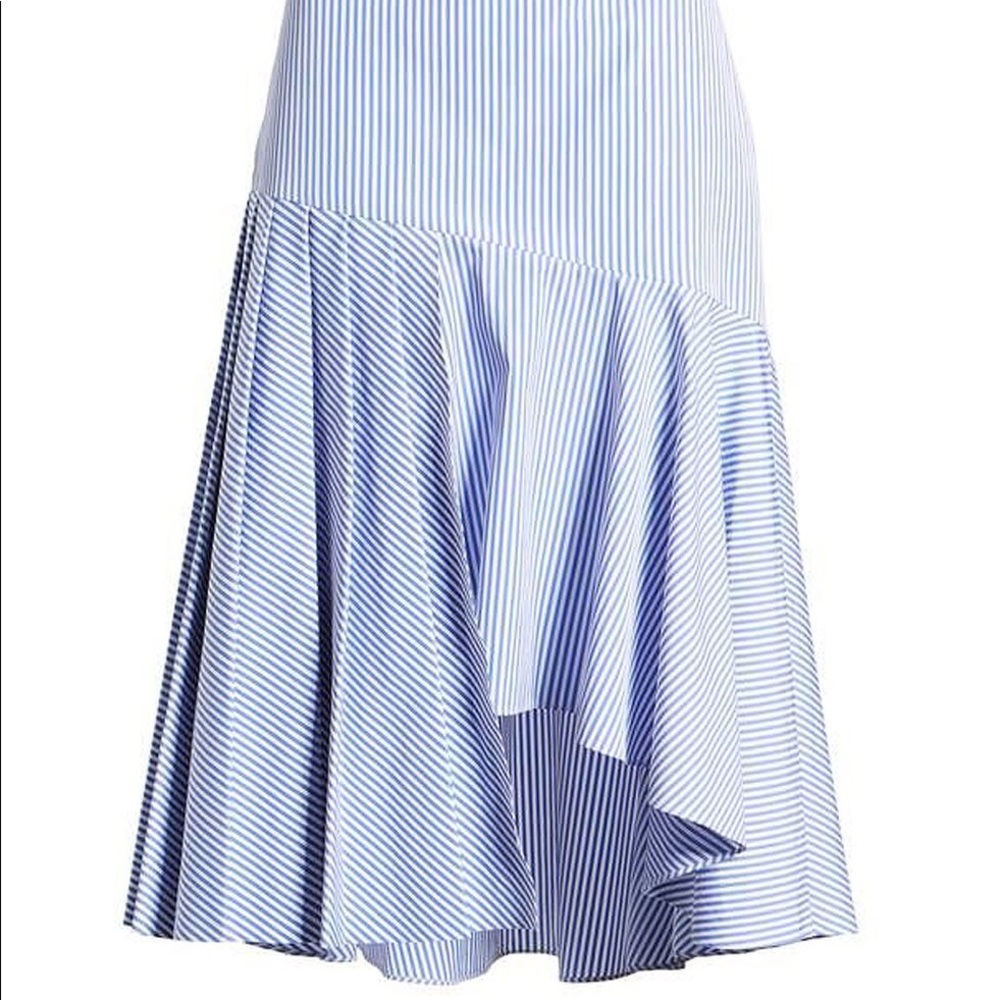 Nordstrom Signature Asymmetrical Stripe Cotton